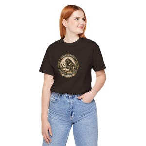 Overthinking Crow Graphic Tee, Dark Academia Excessive Interpretation Shirt image 12
