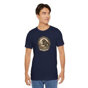 Overthinking Crow Graphic Tee, Dark Academia Excessive Interpretation Shirt image 11
