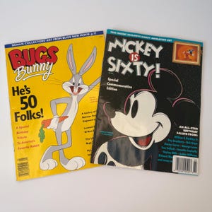 Mickey is Sixty Magazine - Etsy