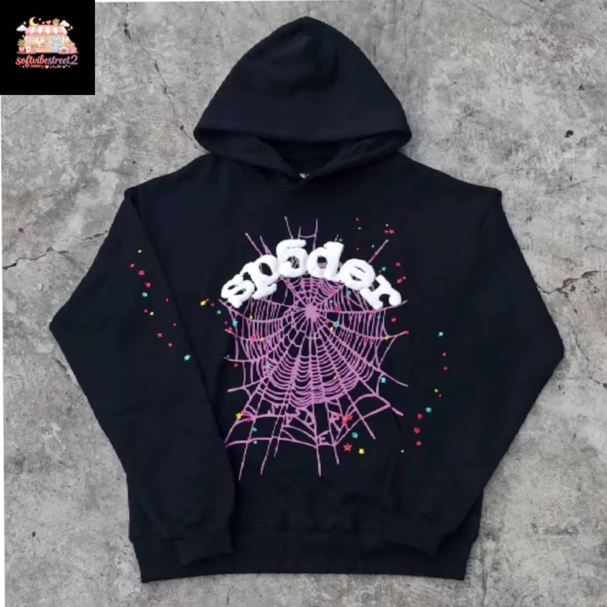 I ❤️ sp5der ブラックパーカー Sサイズ スパイダー OG ウェブ パーカー ブラック メンズ - SS24 - JP