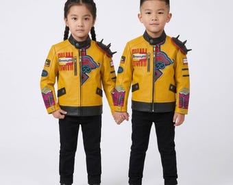 Kpop Demon Hunters Kids Jacket Rumi Inspired Performances Cosplay coat