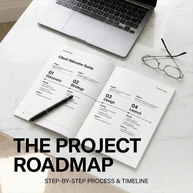 Client Welcome Guide Template, Freelance Onboarding Kit, New Client ...