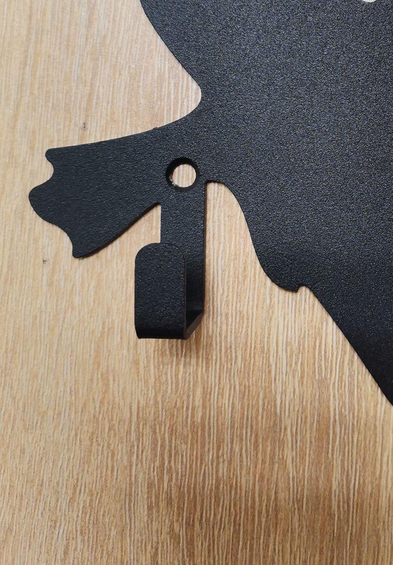 Single Bird Hook, Black Set of 6 Birds, Farmhouse Decorative Coat Rack ...