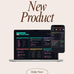 Spickzettel für Datenanalytiker | Grundlegende Aufträge, Verbindungen, Fensterfunktionen (A4 PDF)
