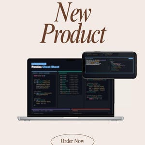 Pandas Spickzettel Printable | Python-Referenz für Datenanalytiker (A4 PDF)