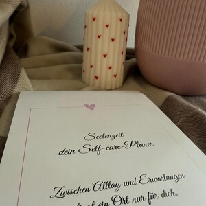 Self Care Block – Seelenzeit Planer | Achtsamkeits-Tagesplaner | Dankbarkeit und Reflexion | Mental Health Journal | Selfcare Geschenk afbeelding 3