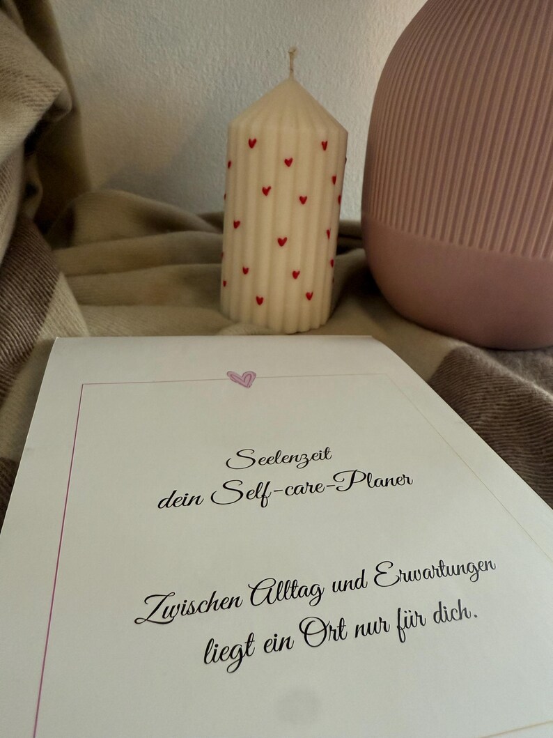 Self Care Block – Seelenzeit Planer | Achtsamkeits-Tagesplaner | Dankbarkeit und Reflexion | Mental Health Journal | Selfcare Geschenk afbeelding 3