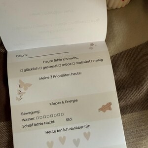 Self Care Block – Seelenzeit Planer | Achtsamkeits-Tagesplaner | Dankbarkeit und Reflexion | Mental Health Journal | Selfcare Geschenk afbeelding 2