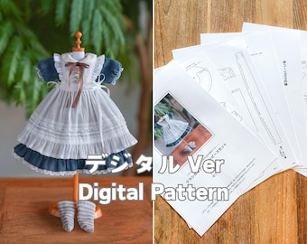 TinyFox【Classical Alice Set Pattern (Digital Pattern / Japanese Instructions Only)】