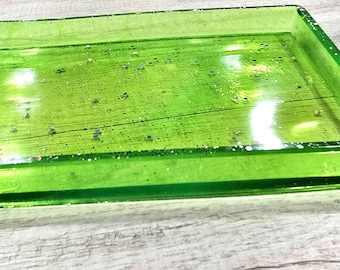 Custom Epoxy Rolling Tray | Personalized Resin Smoke Tray | Glitter Effects, Any Design (Handmade)