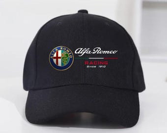 Alfa Romeo Racing Since 1910 Printed Logo Unisex Baseball Cap Adjustable Hat