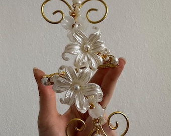 Armmanchet met bloemenprint