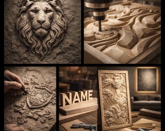 Custom CNC Relief STL