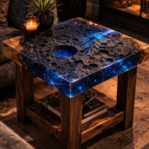 MoonCore Table STL – CNC Epoxy River Table Design (Digital Download)