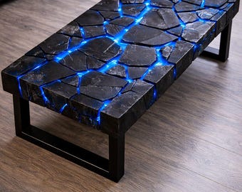 Abyss Fracture Table Design – CNC STL for Epoxy Resin Tables