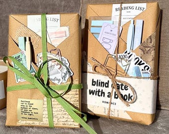 Blind Date with a Book | German Book| Mystery Book Gift |Surprise Book for Book Lovers | Booktok Inspired Reading Gift |Reading Surprise