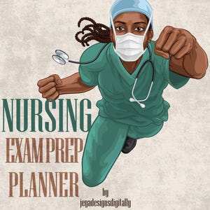 NCLEX Studieplanerare Odaterad | Utskrivbar förberedelse för omvårdnadsexamen med fellogg, självförtroendespårare och prioriteringsövningar | RN PN