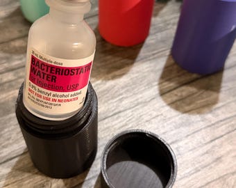 30mL Bacteriostatic Water Bottle Holder | Protective Travel Case