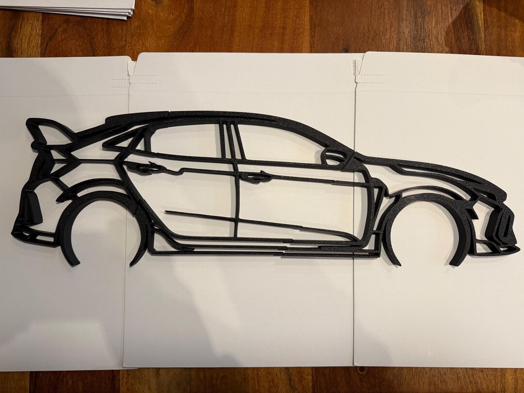 Type R Silohette Honda Civic Type R FK8 Silhouette Wall Art - Etsy UK