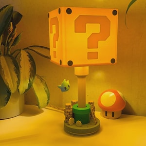 Super Mario Galaxy Question Block Lamp image 1