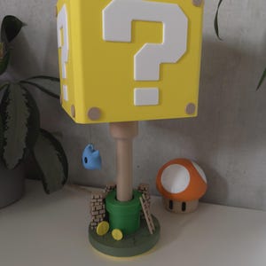 Super Mario Galaxy Question Block Lamp image 2