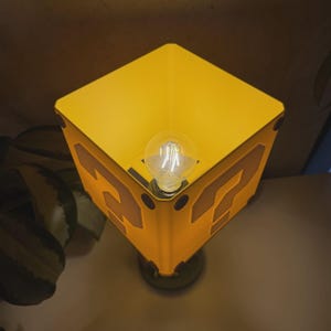 Super Mario Galaxy Question Block Lamp image 4