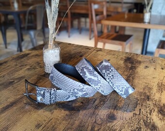 Handcrafted Genuine Leather Belt - Trendy & Durable Belt Buckle