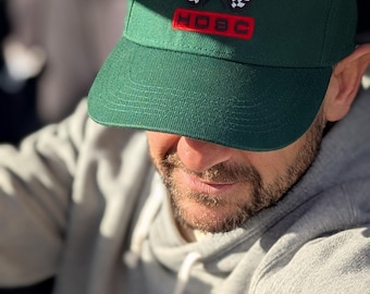 High Octane Social Club Cap – Embroidered Cotton Streetwear Hat - Motorsport Racing Vintage