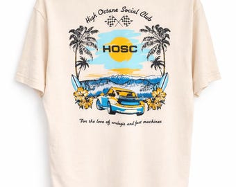 T-Shirt – Organic Cotton - Racing Graphic Tee -High Octane Racing Club - Porsche 993 GT2