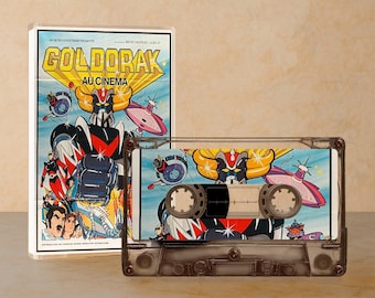Goldorak Grendizer Cassette - Handmade Retro Anime Soundtrack