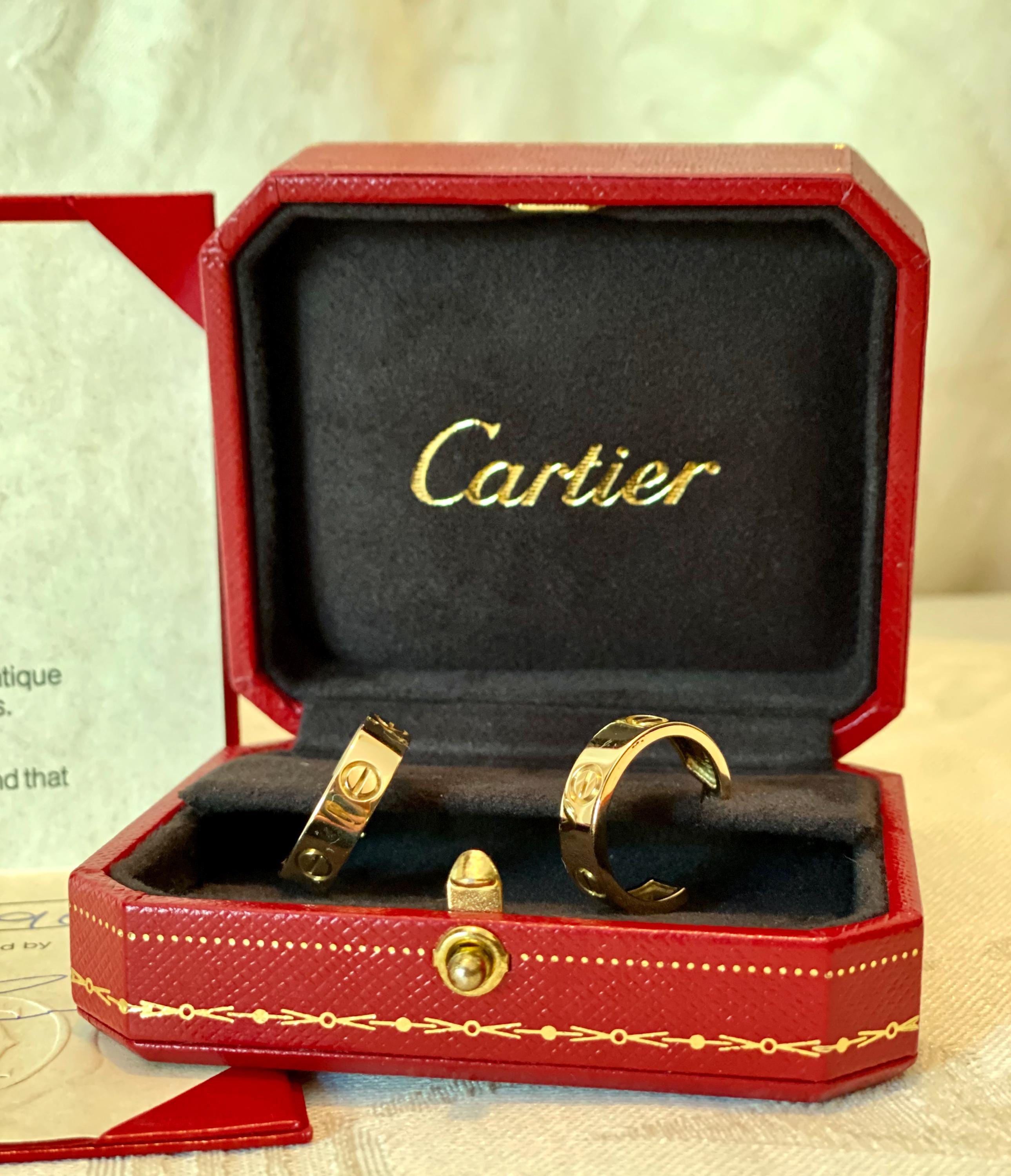 Cartier ring box - Etsy 日本
