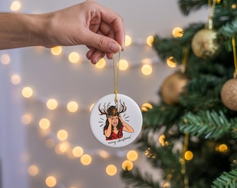 Lustiges Weihnachtsfilm-Shirt, „Frohe Weihnachten Chaos“-T-Shirt, Weihnachtsgeschenk mit Eichhörnchen-Motiv