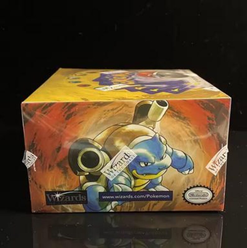 Pokemon 1999 First Edition Shadowless Base Set Booster Box Proxy ...