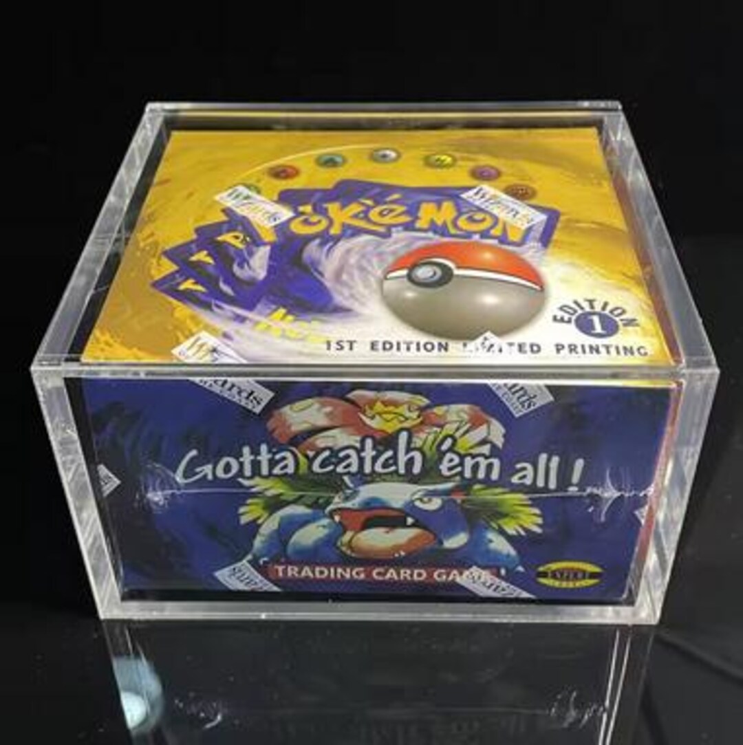 Pokemon 1999 First Edition Shadowless Base Set Booster Box Proxy ...