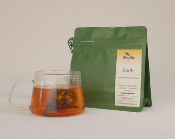 Té de sorbo lento - Mezcla de la tierra