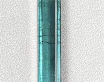 6,10 kt | Natuurlijke blauwe indicoliet-toermalijn - Afghanistan - losse edelsteen.