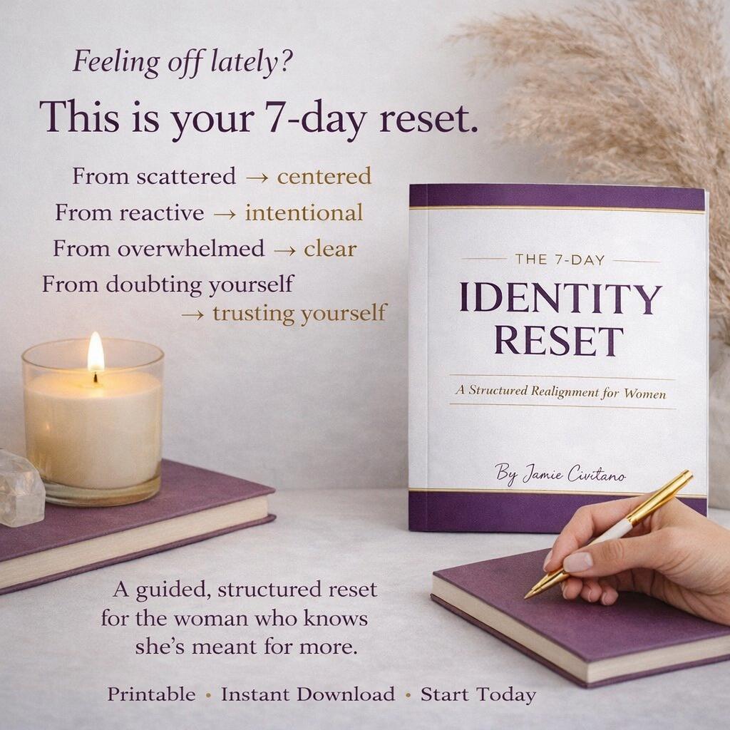 7-day Identity Reset Workbook for Women | Printable Clarity ...