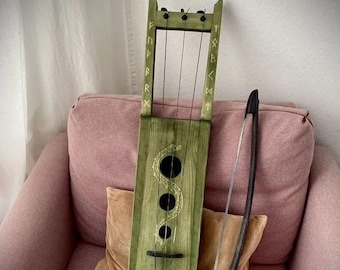 Tagelharpa – Lira vikinga de arco hecha a mano