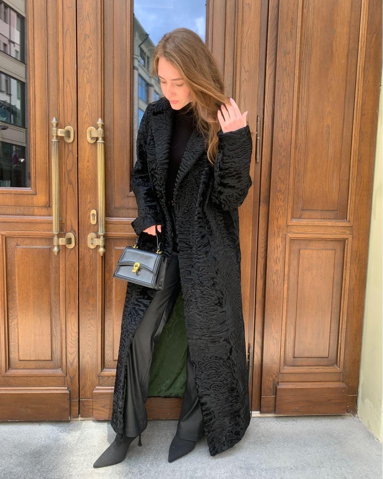 Astrakhan coat - Etsy 日本