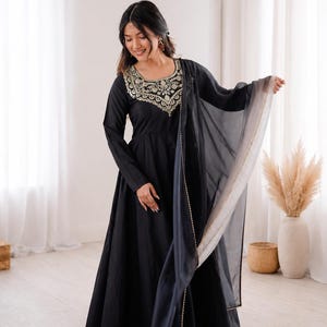 Partywear Indo Western Dress for Women - Etsy - Page 2