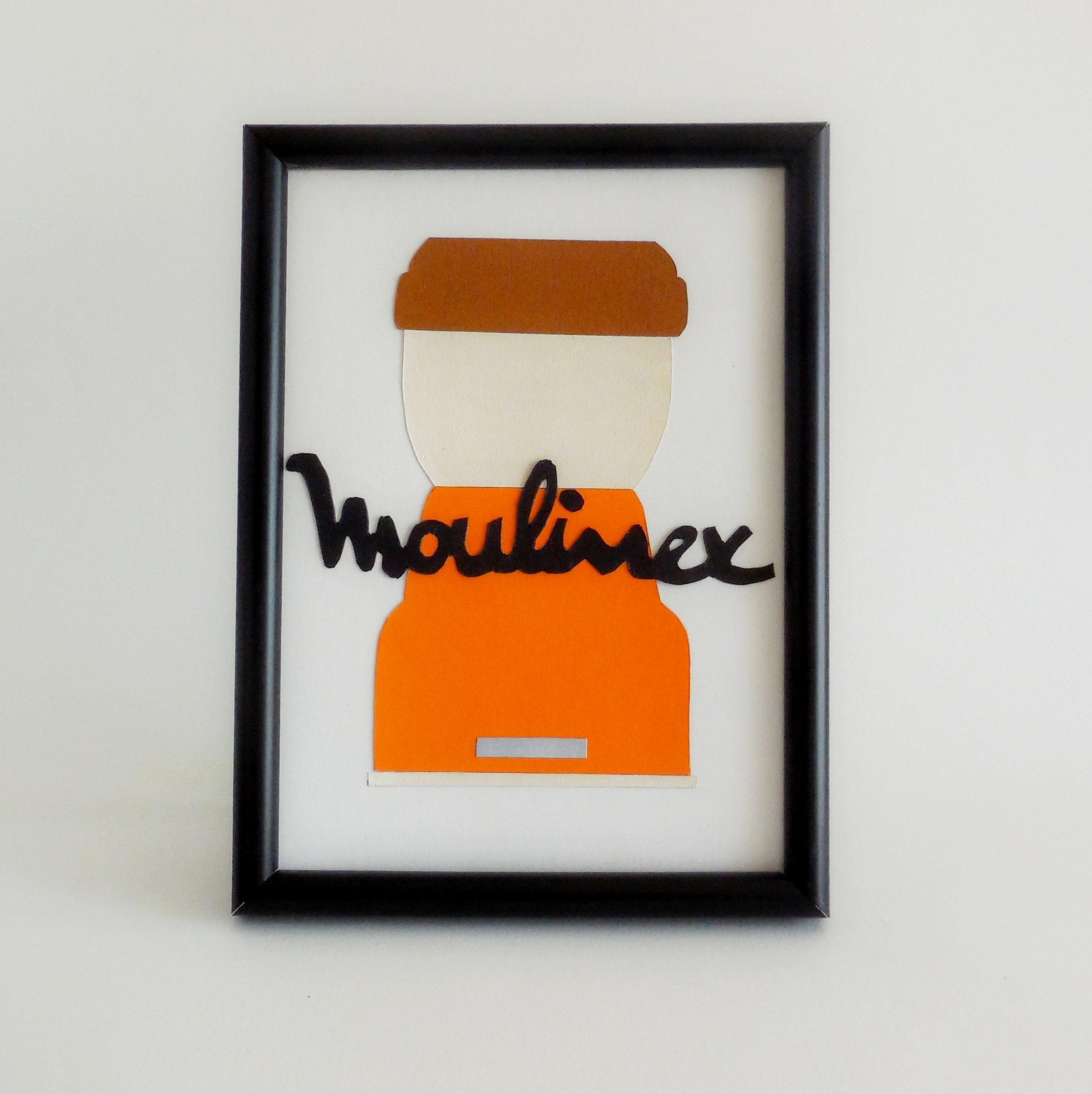 Moulin café Moulinex - Illustration - Collage