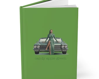Beyoncé Act III Candy Apple Retro Car Hardcover Journal
