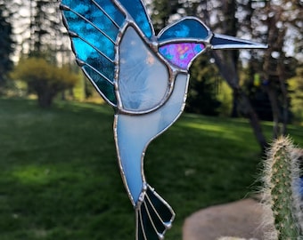 Kolibri Pflanzenstecker