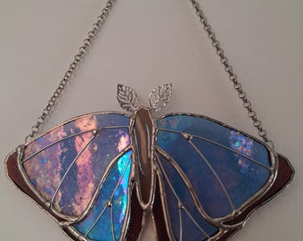 Kornblumen Blau Lila Motte Suncatcher