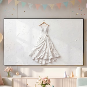 wedding dress frame Bespoke neckline and spaghetti straps offer a modern twist Engraved Wedding Athena 8x10 Picture