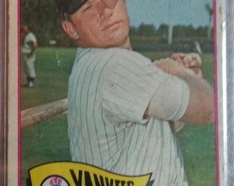1965 Topps baseball New York Yankees Mickey Mantle #350, YANKEES (HOF)
