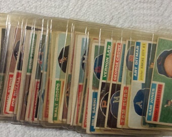1956 Topps-honkbalkaarten, 31 kaarten