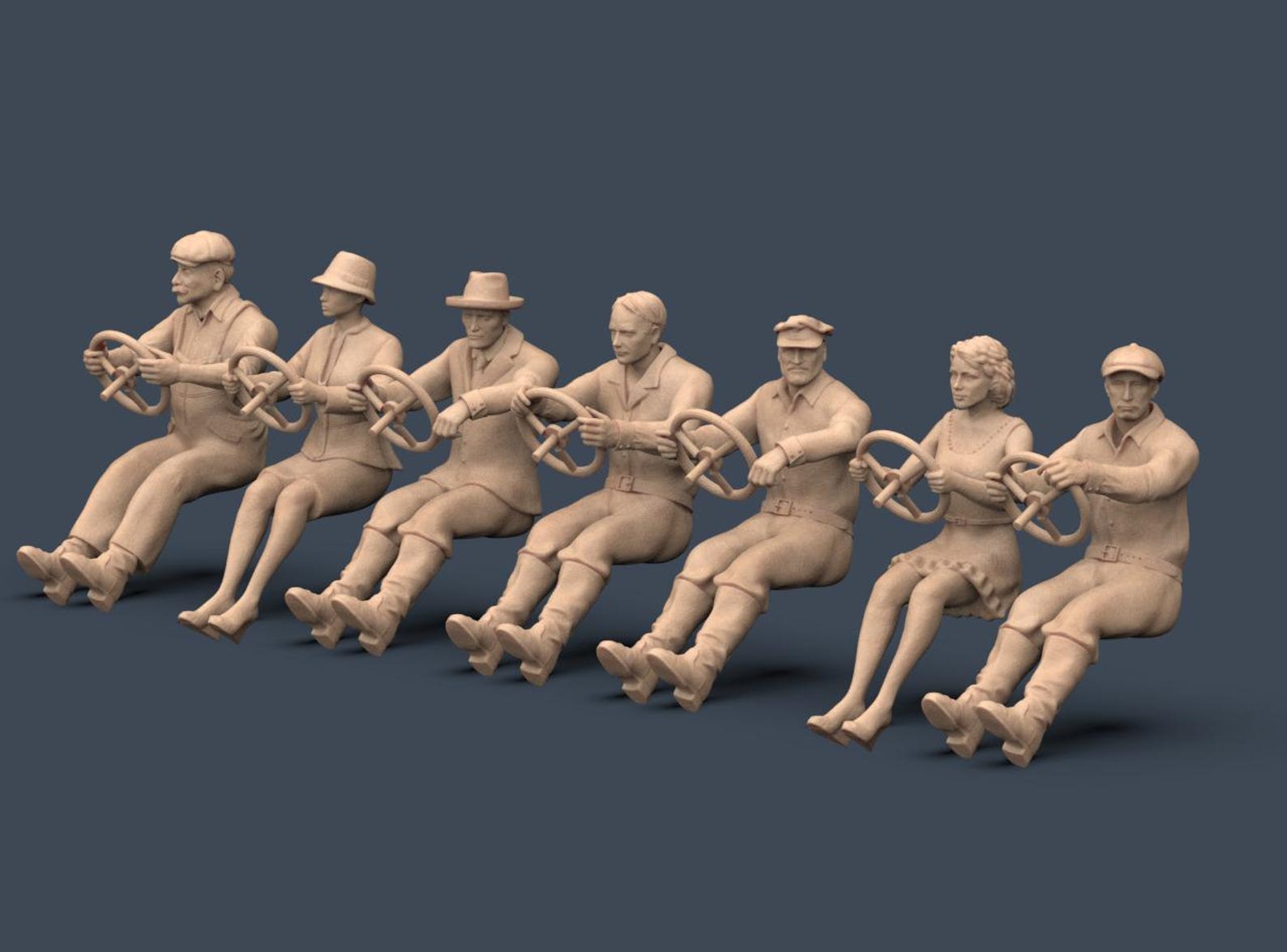 Drivers 1/56 1/48 1/43 1/35 1/32 1/30 1/24 1/22 Scale Men & Women ...