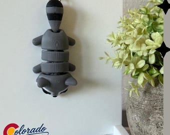Raccoon Flexi Keychain-Pocket Buddy, Fidget