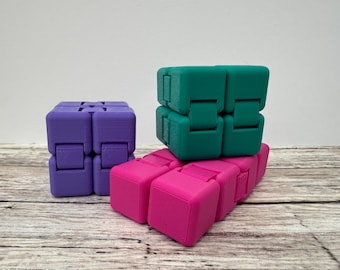 Infinity Cube Fidget Toy – Desk Toy for Adults, Kids, Stress Relief, Focus Aid